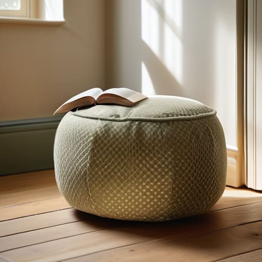 Curating Your Sanctuary With a Diy Fabric Ottoman Project