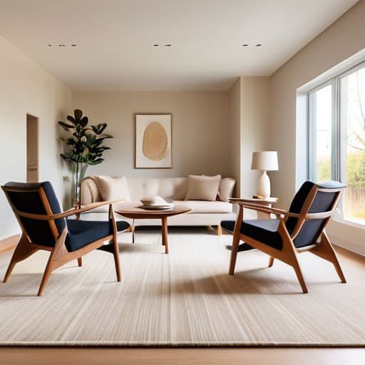 Finding Balance Through Proper Area Rug Dimensions for Living Room