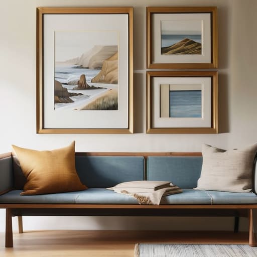 Finding Harmony Through Intentional Curating Art Collections for Home.