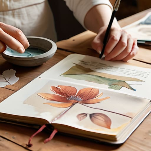 Finding Stillness Through Creative Process Documentation