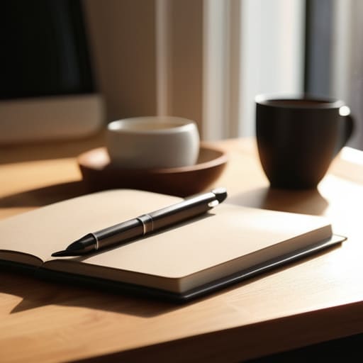 Finding Stillness Through Minimalist Desk Organization