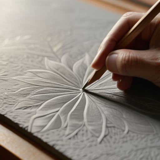Preparing Your Canvas Transferring Designs to Lino