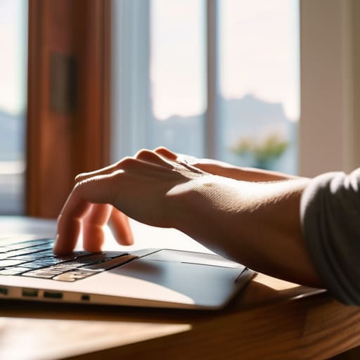 Relieving Wrist Tension From Typing Through Mindful Movement