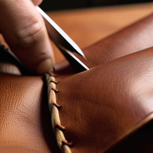 Mastering Hand Sewing Leather Techniques and Burnishing Leather Edges