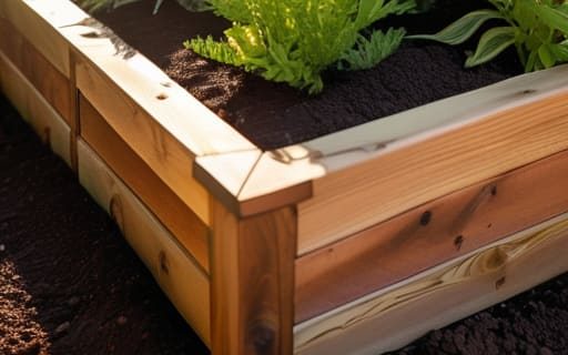 How to build a raised planter guide.