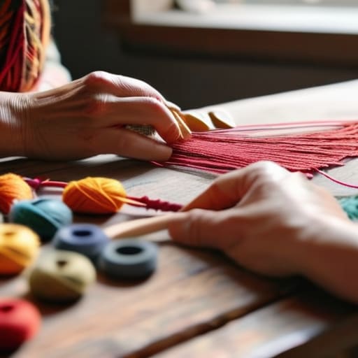 Tips on how to craft with limited mobility.