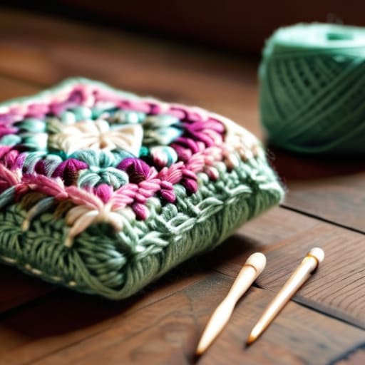 Learn how to crochet a granny square.