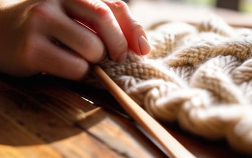 Guide on how to knit for beginners.