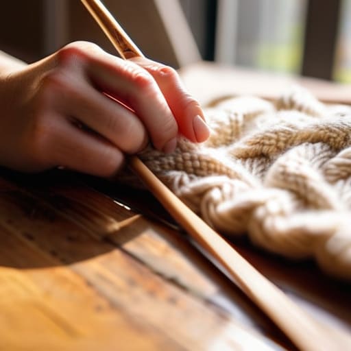 Guide on how to knit for beginners.