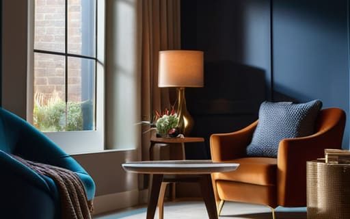 How to layer lighting in a room.