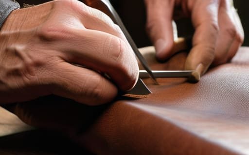 How to make a leather wallet manually.