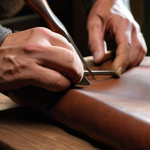 How to make a leather wallet manually.