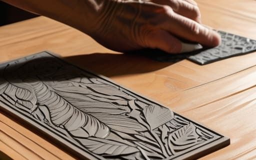 How to make a lino print.