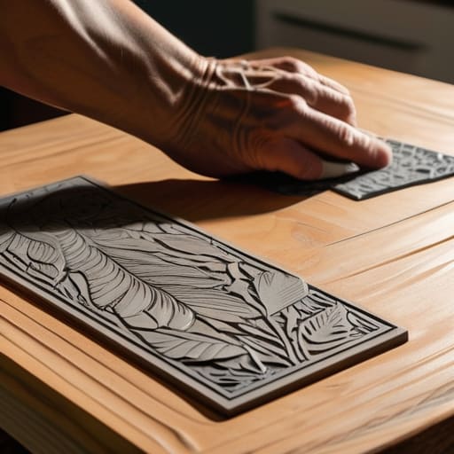 How to make a lino print.