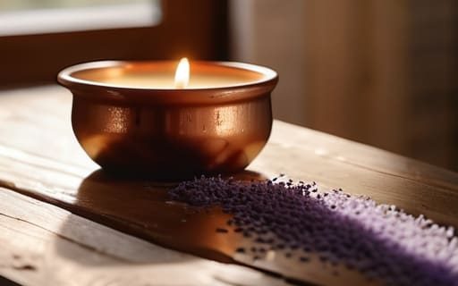 Guide on how to make candles at home.