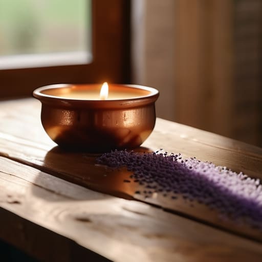 Guide on how to make candles at home.