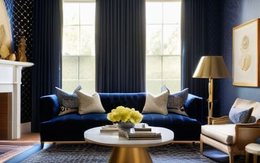 Tips on how to mix patterns in a room.