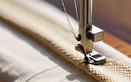 Tips on how to sew a straight seam.
