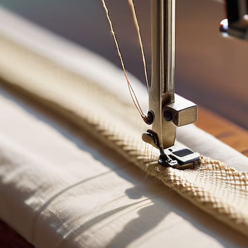 Tips on how to sew a straight seam.