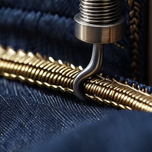 Guide on how to sew a zip.