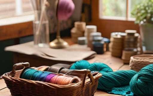 How to sort a fabric stash effectively.