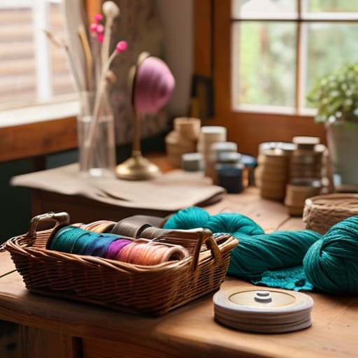 How to sort a fabric stash effectively.