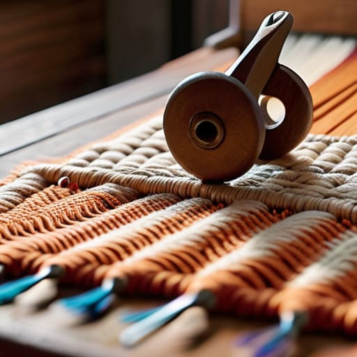 Guide on how to weave on a small loom.
