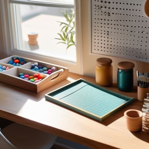 Minimizing Craft Clutter to Invite Inner Peace