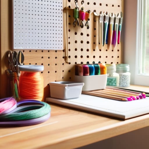 Small Space Craft Storage Solutions for Mindful Making