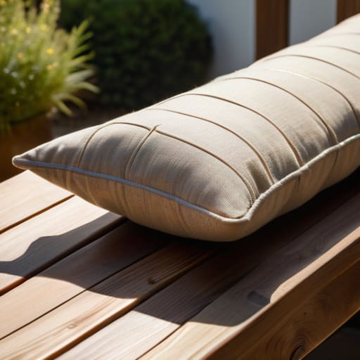 Creating Your Sanctuary of Rest with cushions.
