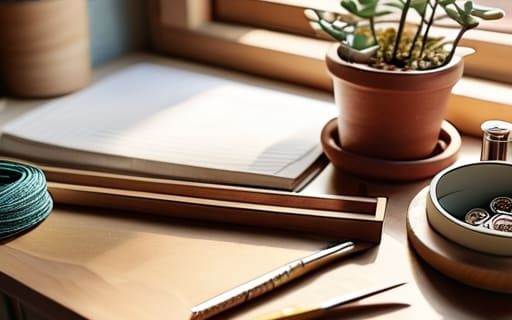 How to craft in a small space without stress.