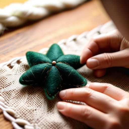 How to make felt ornaments guide.