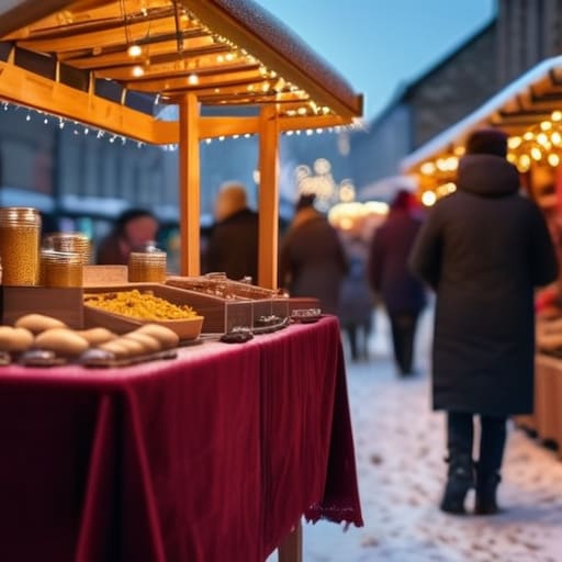 Tips on how to sell at a christmas market.