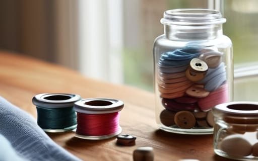 Tips on how to declutter a craft stash.