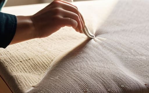 Learn how to make a chair pad.