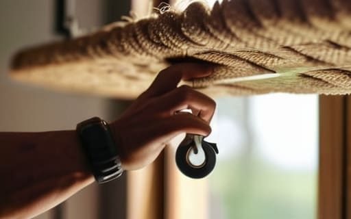 Guide on how to make a hanging shelf.