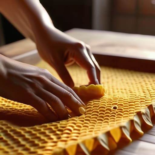 How to make beeswax wraps guide.