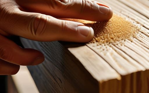 How to sand wood properly guide.