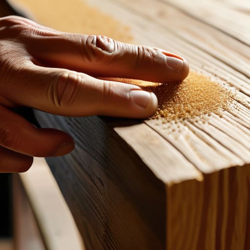 How to sand wood properly guide.